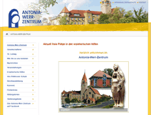 Tablet Screenshot of antonia-werr-zentrum.de